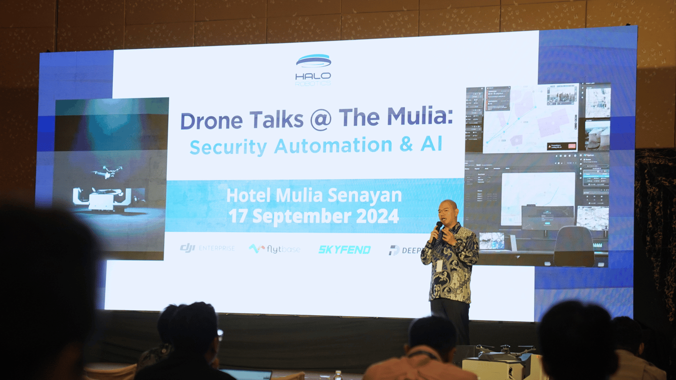 Halo Robotics Sukses Gelar Drone Talks @ The Mulia, Dorong Inovasi Keamanan dengan Otomasi & AI