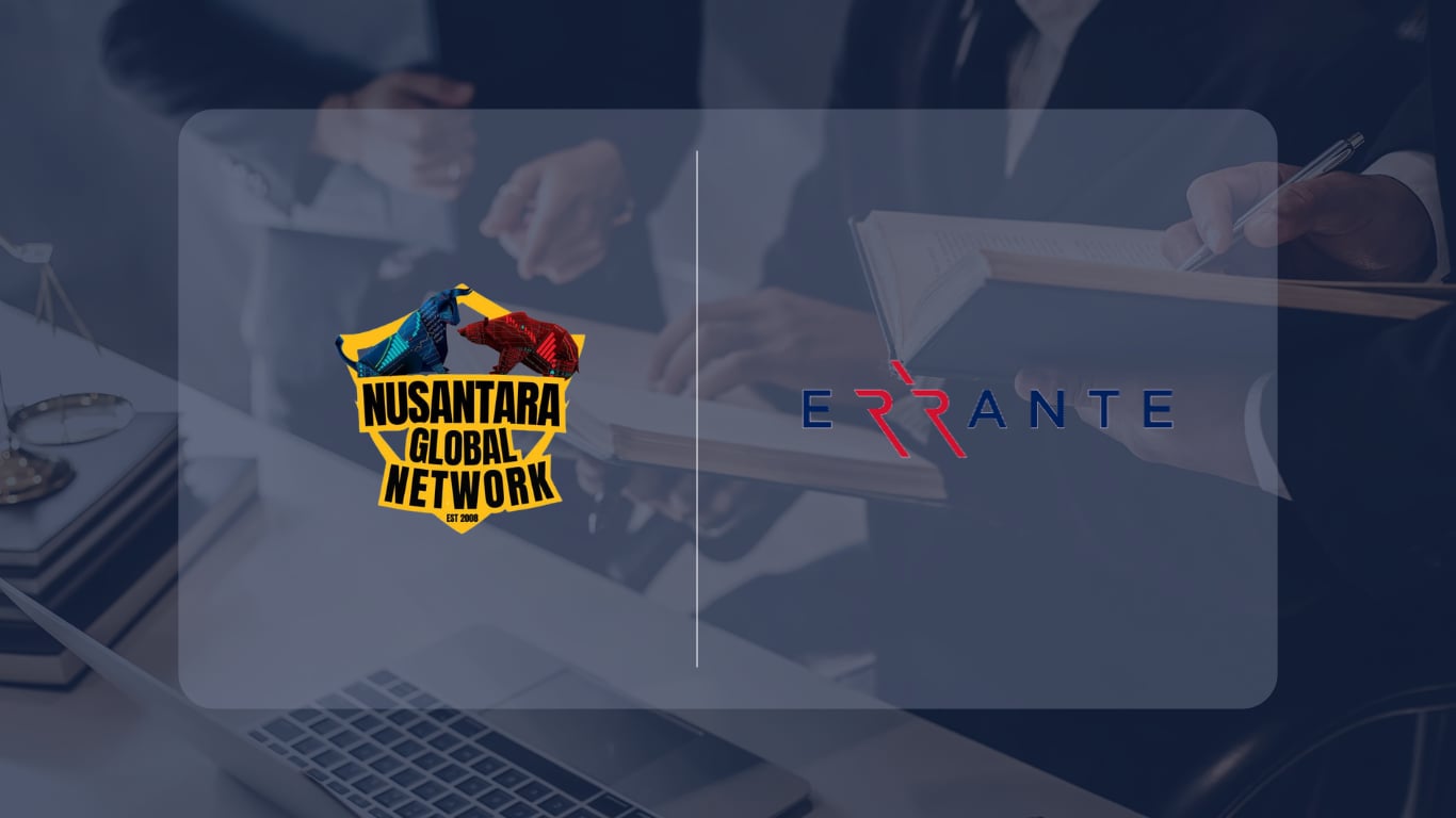 Nusantara Global Network Establishes Strategic Partnership with ERRANTE BROKER to Provide Opportunities for Success to Introducing Brokers (IB) and Master IB (MIB)