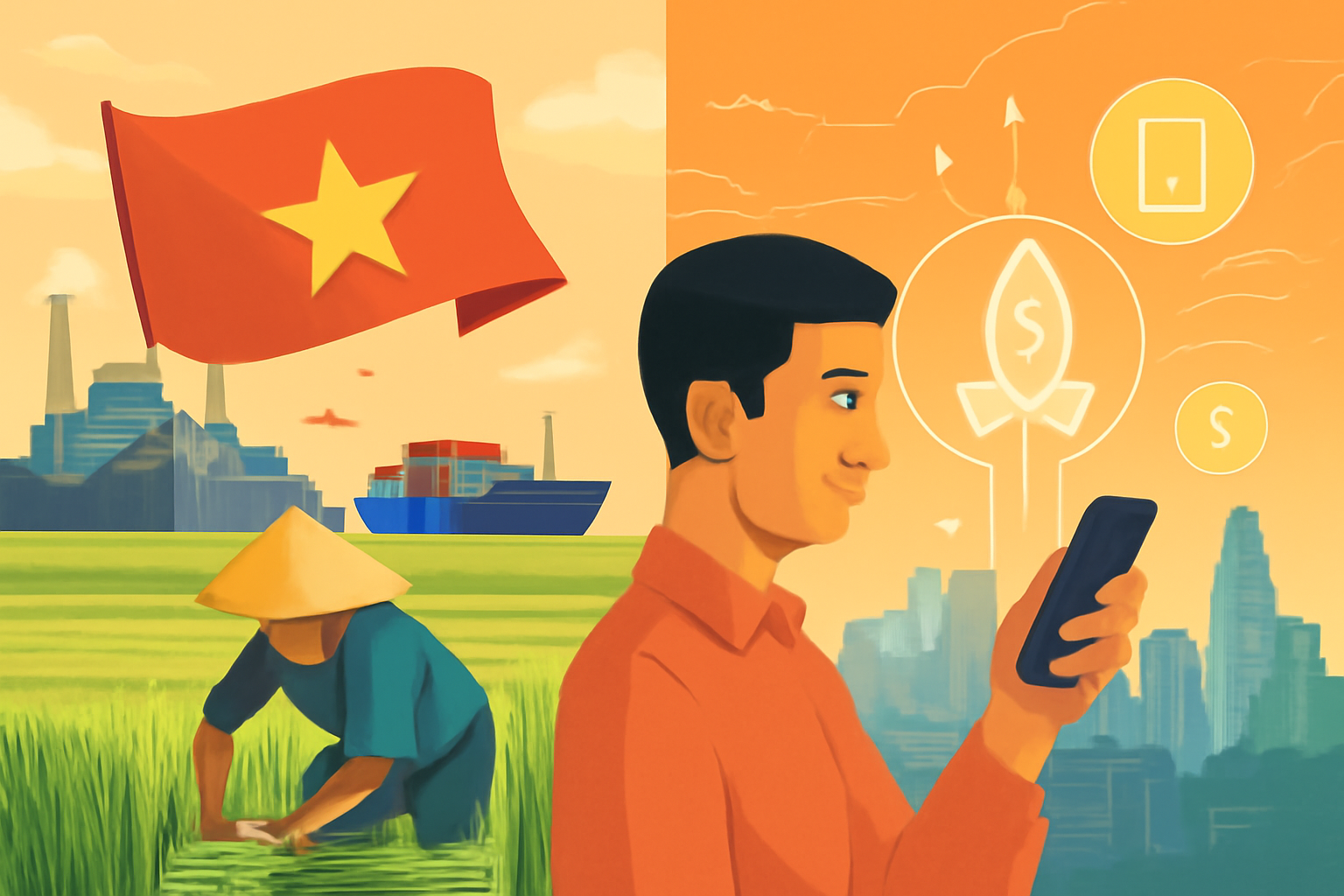 Vietnam’s Economic Shift: From Agriculture to a Hub of Industry and Technology