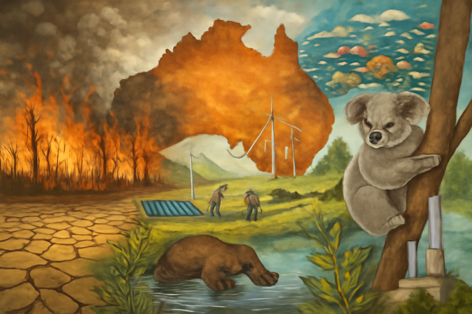 The Impact of Climate Change on Australia’s Environment: Bushfires, Droughts, and Conservation Efforts