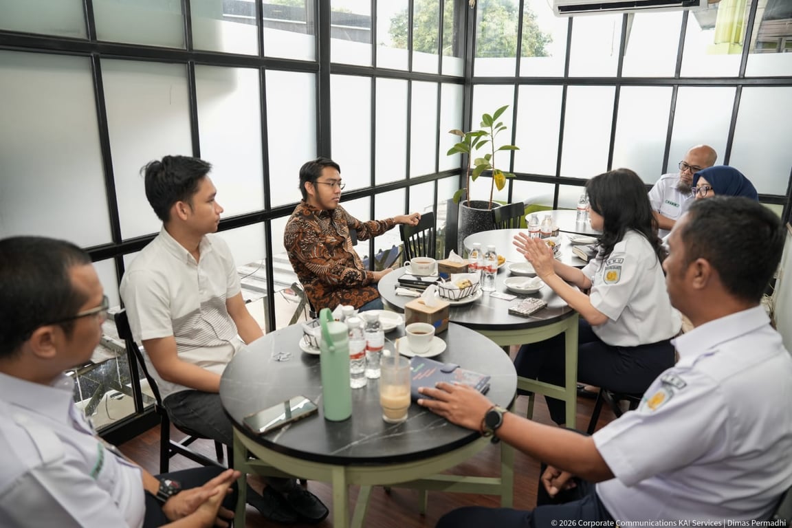 Anggota DPR RI Komisi VI Kunjungi Loko Cafe Gambir, Perkuat Silaturahmi dan Sinergi Awal Bersama KAI Services