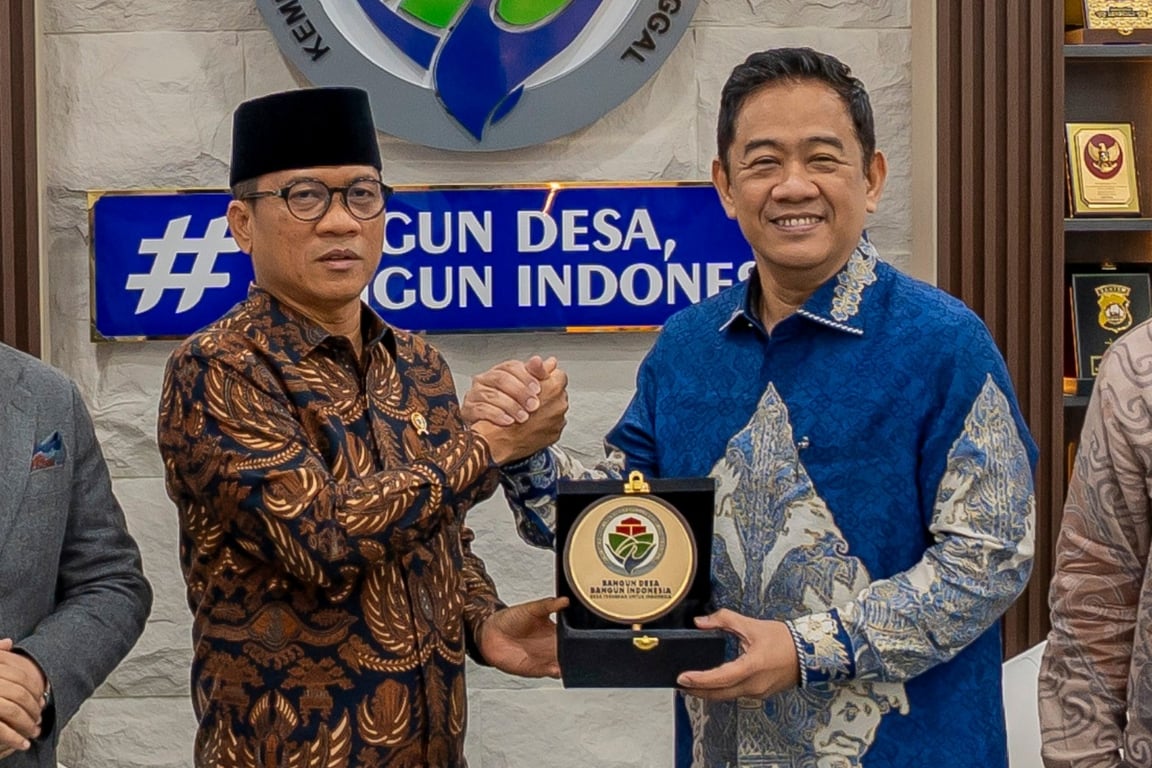 Dukung Ekosistem Makan Bergizi Gratis,  Krakatau Steel dan Kemendes PDT Bangun Desa Tematik