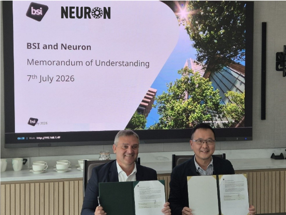 Neuron Digital và BSI ký kết Biên bản ghi nhớ (MoU) nhằm thúc đẩy chuyển đổi số và những thay đổi tích cực trong ngành Môi trường Xây dựng