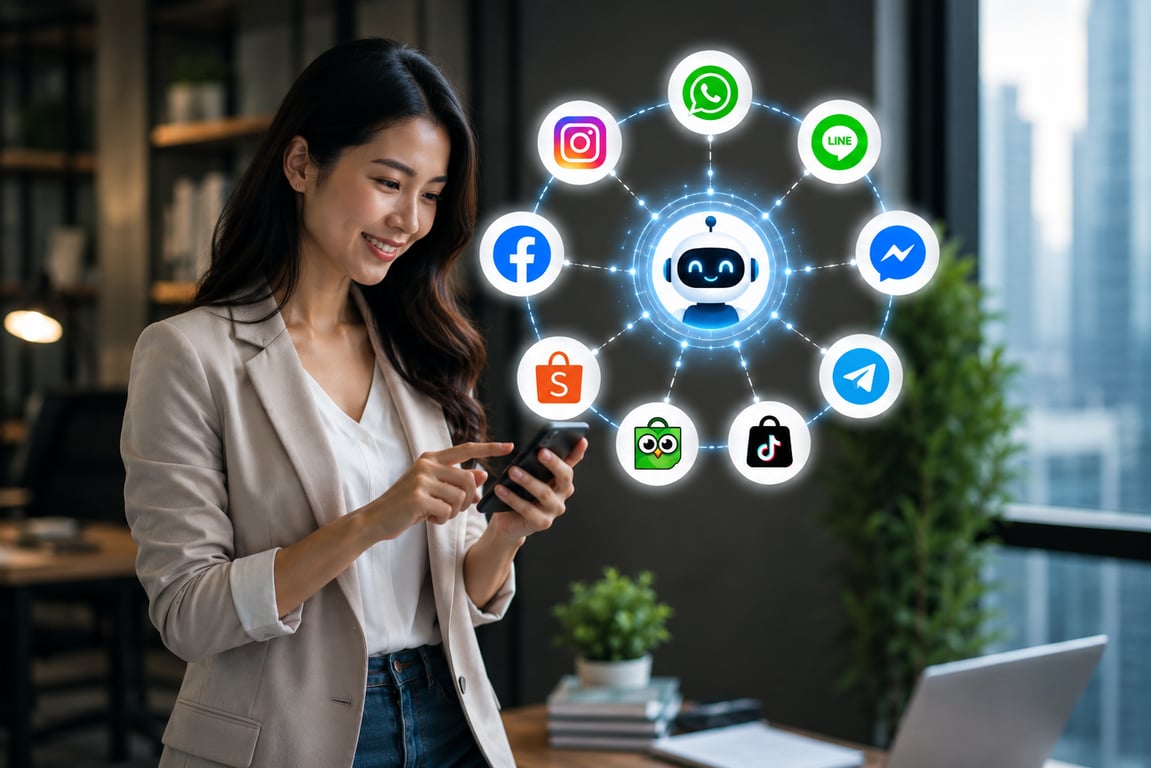 Tidak Hanya WhatsApp, Barantum Hadirkan AI Agent untuk Semua Channel