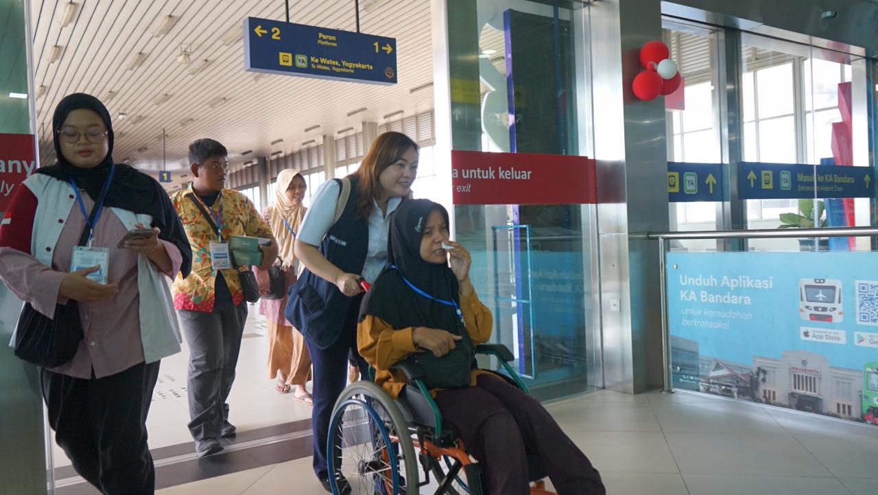 Perkenalkan Layanan KA YIA PSO, KAI Bandara Kembali Hadirkan “Teman Istimewa” Bersama Difabelzone