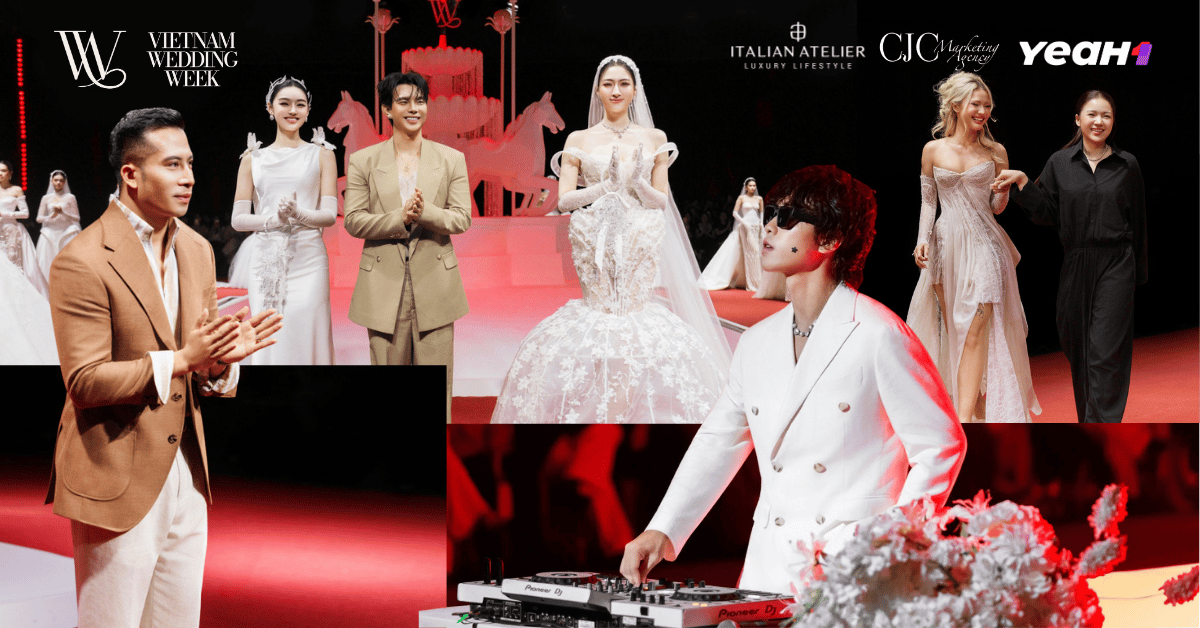 4 ดีไซเนอร์ 4 โลกแห่งความสร้างสรรค์ เปิดวันแรกของ Vietnam Wedding Week 2026