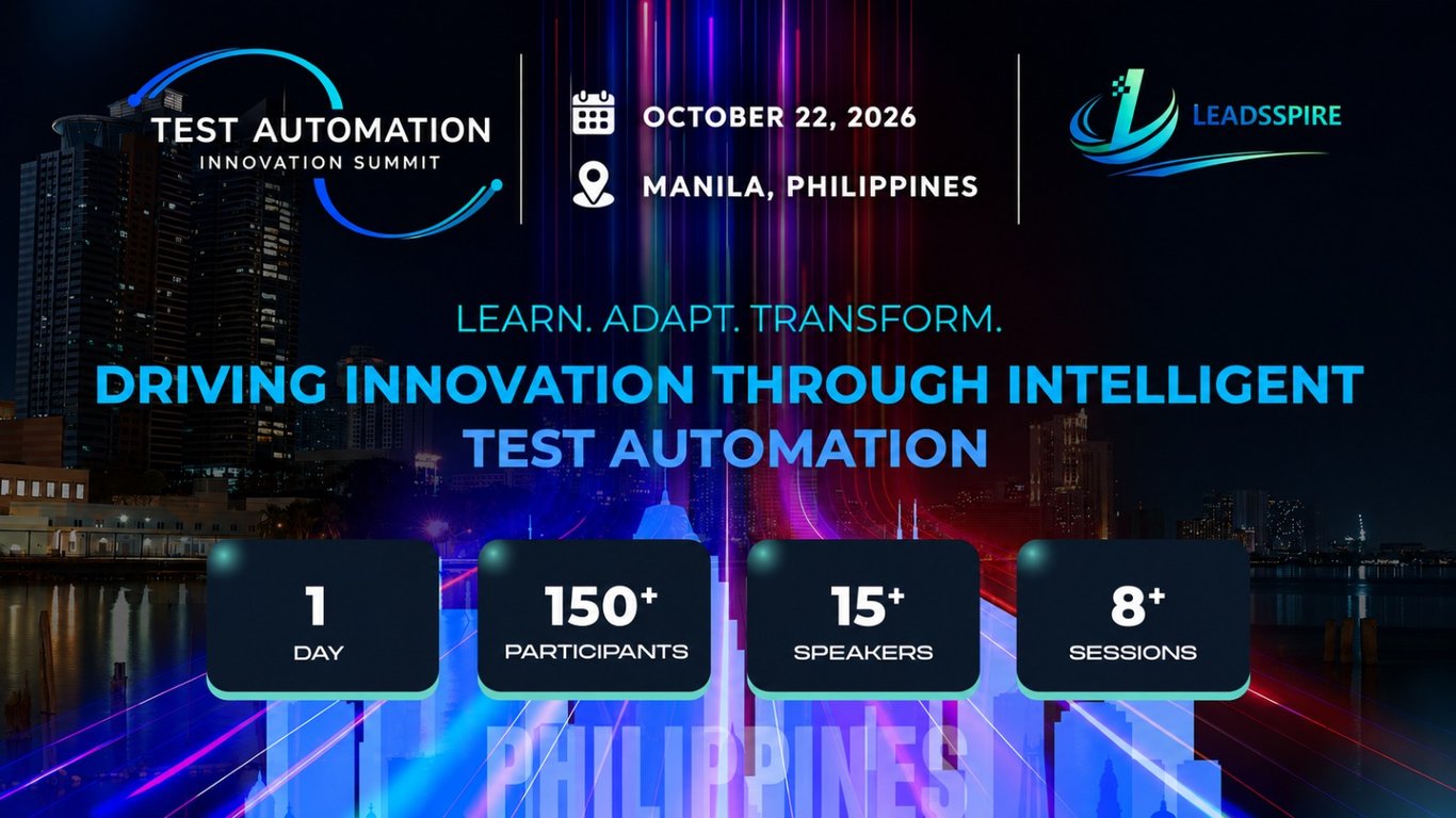 Test Automation Innovation Summit | Manila , Philippines
