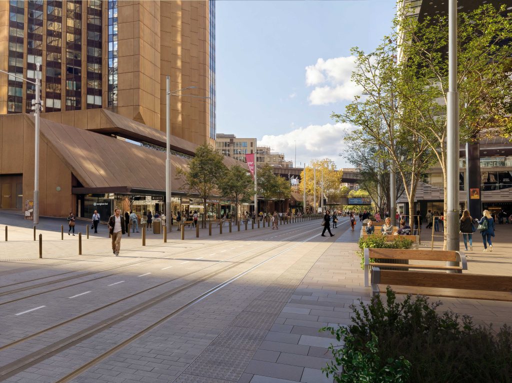 The finishing touches on George Street’s transformation