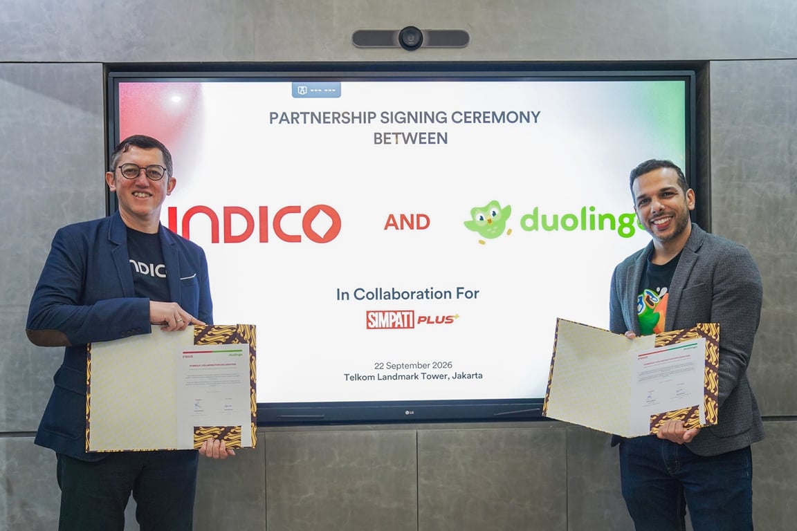 INDICO Gandeng Duolingo, Hadirkan Akses Belajar 40+ Bahasa Gratis untuk Pelanggan SIMPATI Plus