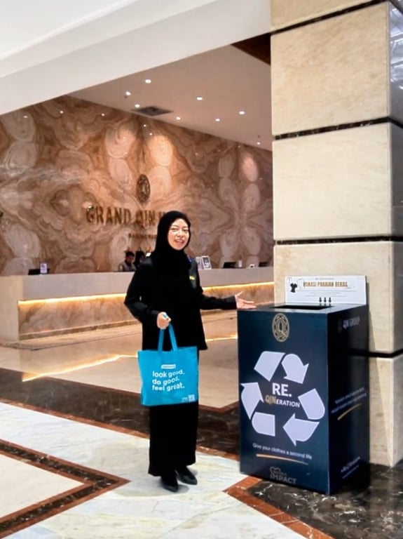 Dari Lemari ke Mereka yang Membutuhkan, Grand Qin Hotel Luncurkan Program ReQineration