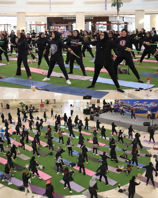 Menikmati September Yang Lebih Aktif  Bersama Sweatember di Mall @ Alam Sutera