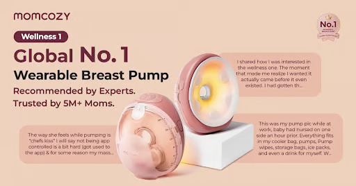 Momcozy Brings Warmth and Massage to Pumping with Wellness 1 in Australia