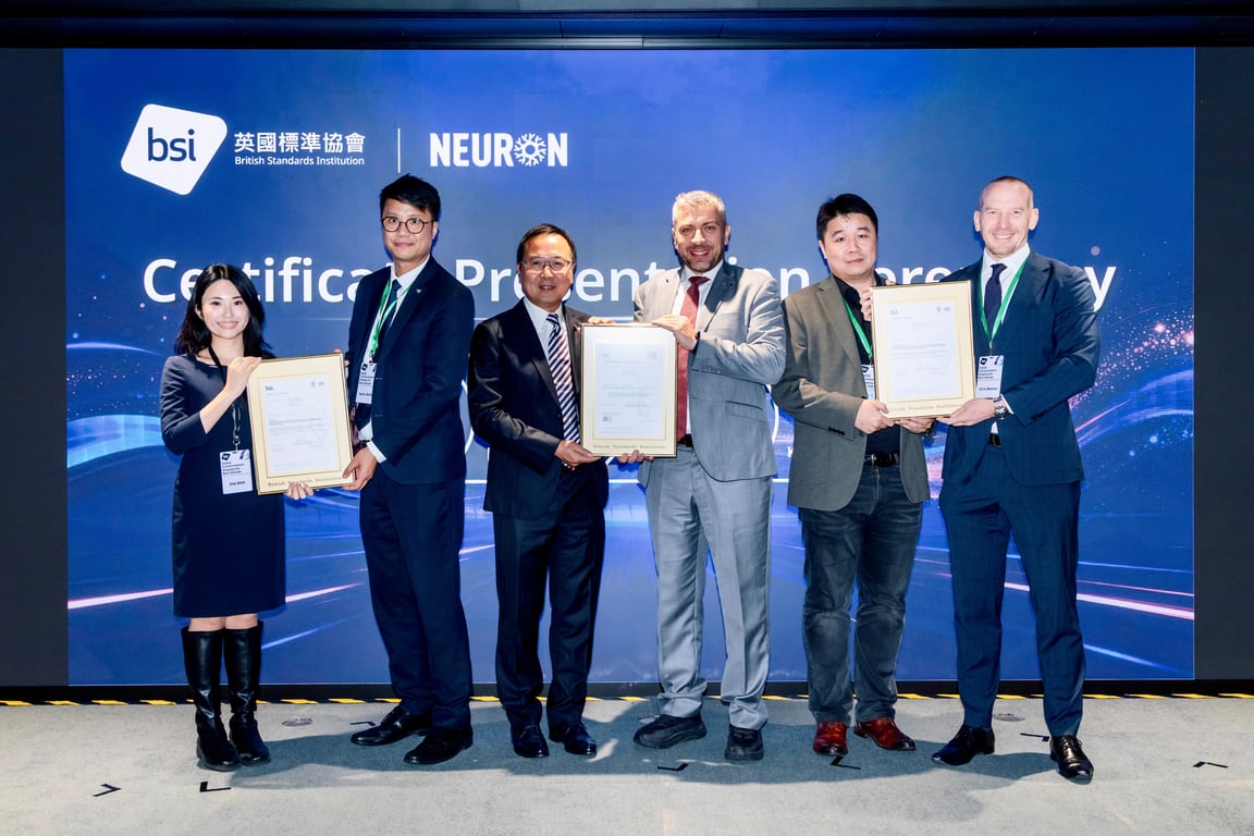 Neuron Digital Menjadi Perusahaan Teknologi Cerdas Pertama di Dunia yang Meraih BSI Kitemark™ untuk Digital Twins