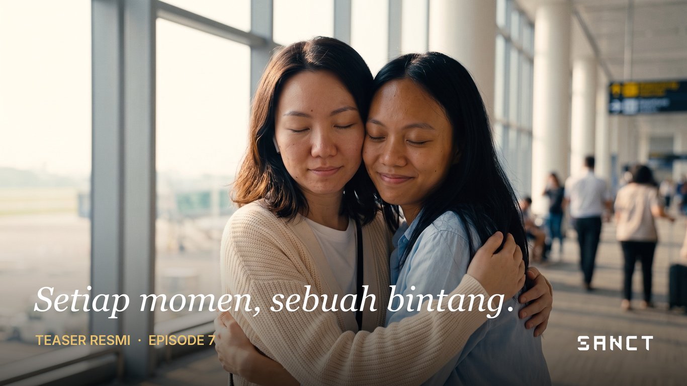 Sanct Social Rilis Episode 7, Film Pendek tentang Dua Kakak Beradik di Jakarta dan Singapura pada Malam Setelah Kunjungan Keluarga Usai