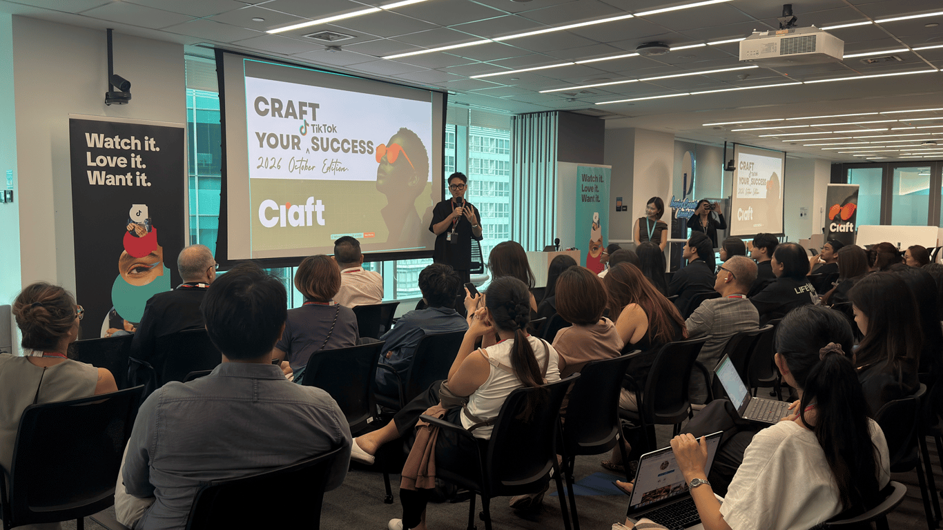 Craft Creative Hosts Fully Booked TikTok Marketing Event for Singapore SMEs