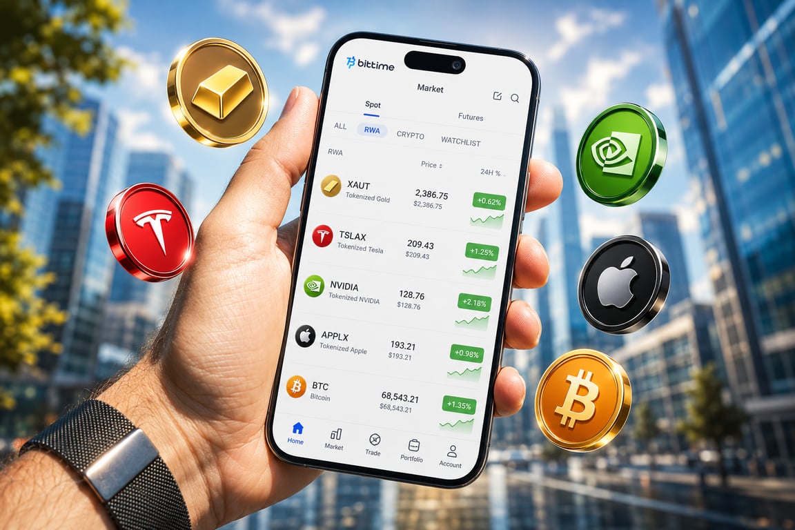 Di Tengah Pesatnya Tokenisasi Aset, Bittime Buka Akses Tokenisasi Saham AS bagi Investor Indonesia